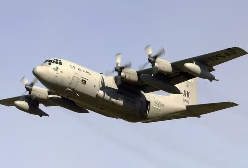 Modelo de avião Lockheed Martin HC-130J. — Foto: Reprodução/Wikimedia Commons