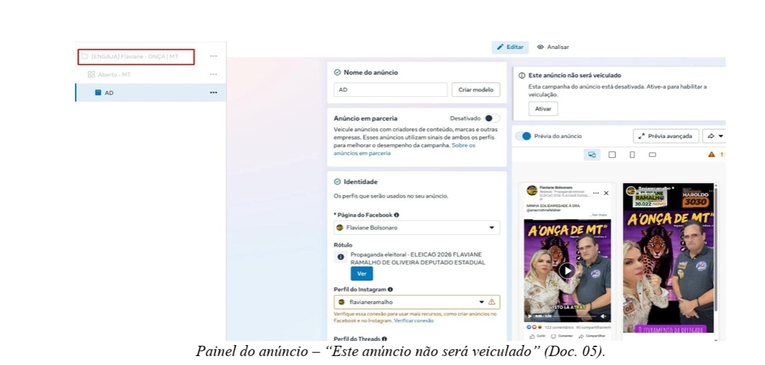 Após ser representada por Janina Riva , candidata do Novo mostra documentos e parte para a defesa no TRE