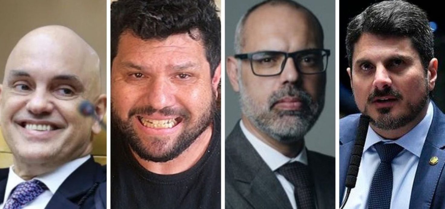 Moraes arquiva investigação contra jornalistas Oswaldo Eustáquio e Allan dos Santos