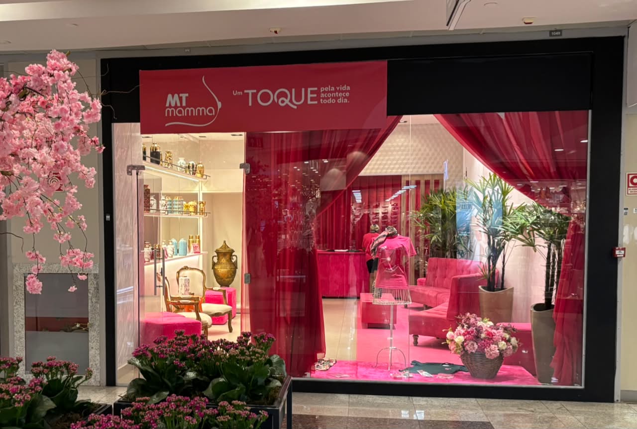 Outubro Rosa: MTmamma promove ação solidária no Pantanal Shopping