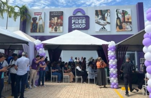 Cáceres inaugura primeiro free shop de Mato Grosso com investimento de R$ 20 milhões